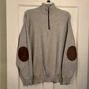 New without tags Mens zip front pullover Sweater